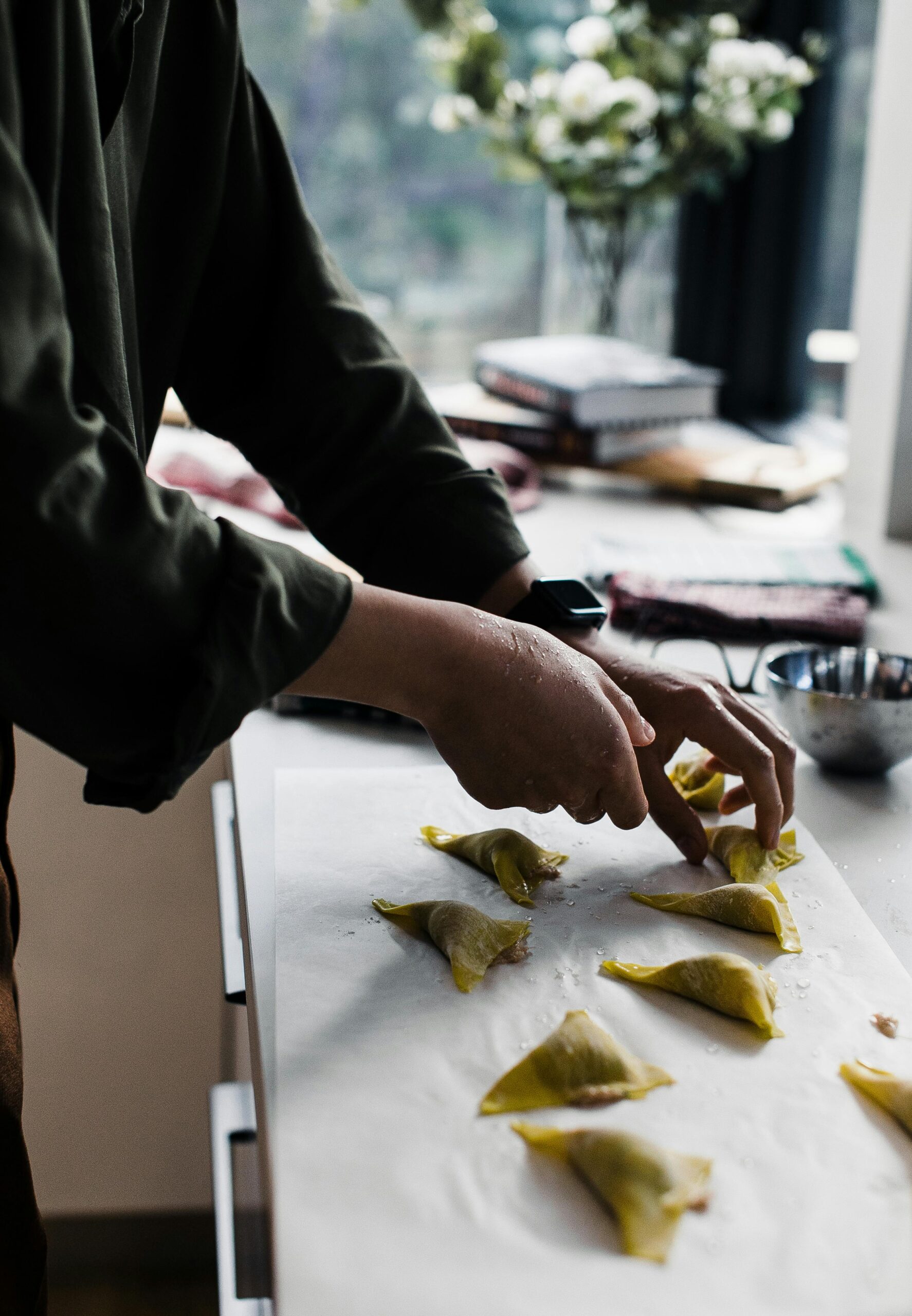 pasta de gyozas