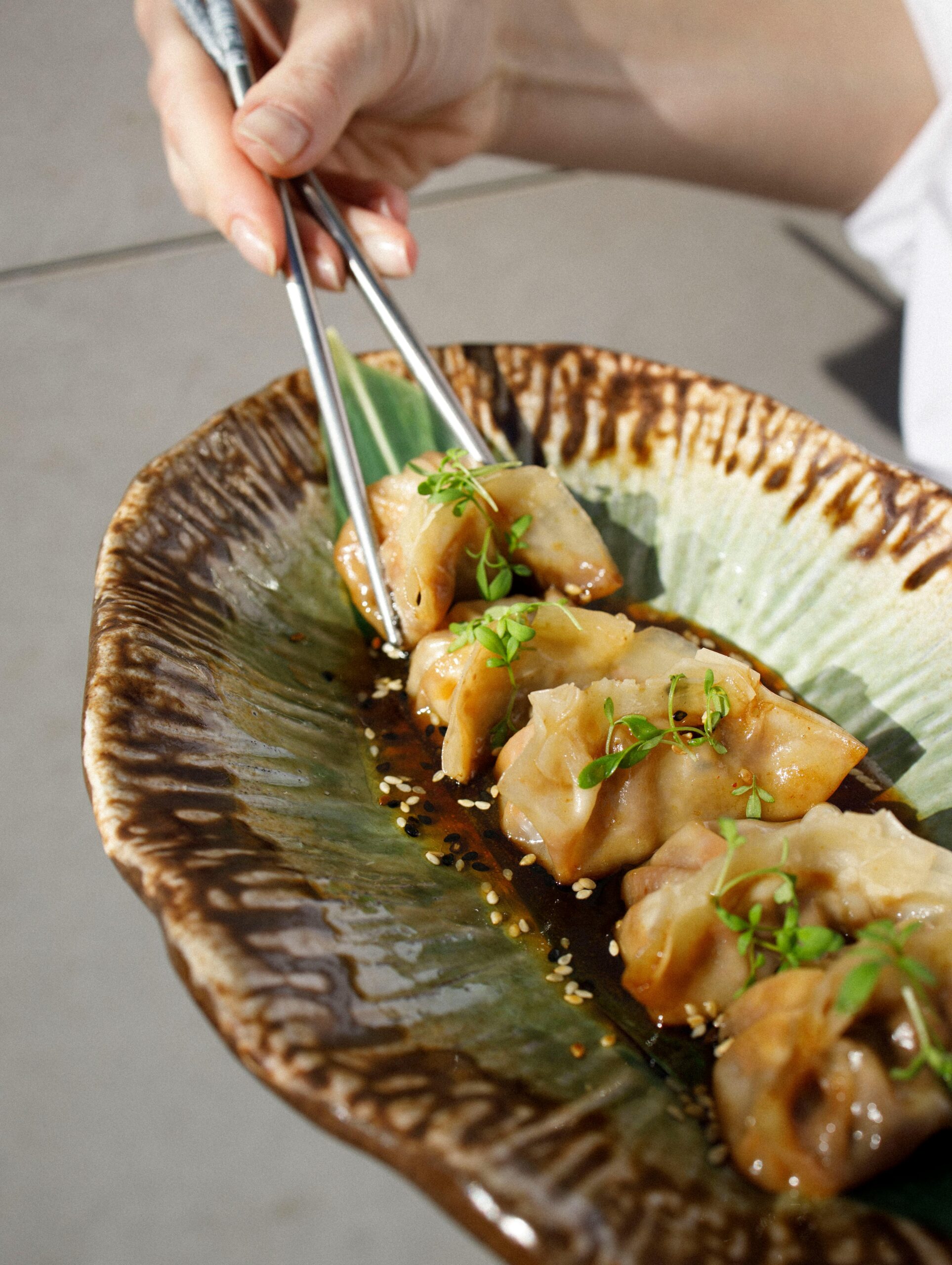 gyozas de pollo japonesas | chicken gyozas