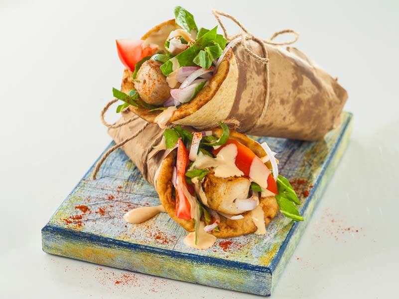 crepes salados rellenos | Savory filled crepe