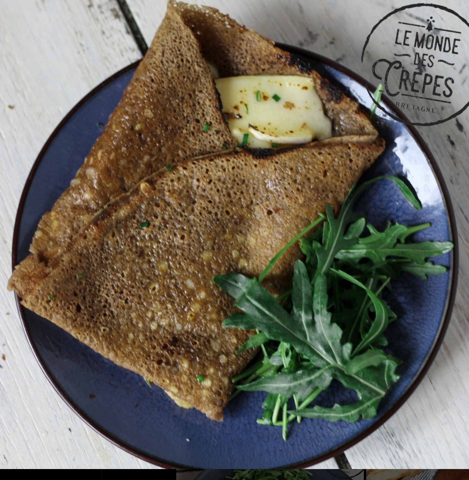 crepes salados rellenos para Navidad | Savoury filled crêpes