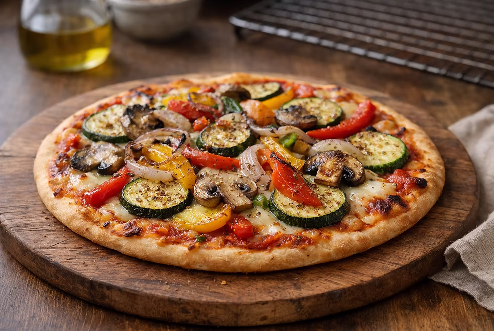 pizza vegetariana | vegetarian pizza