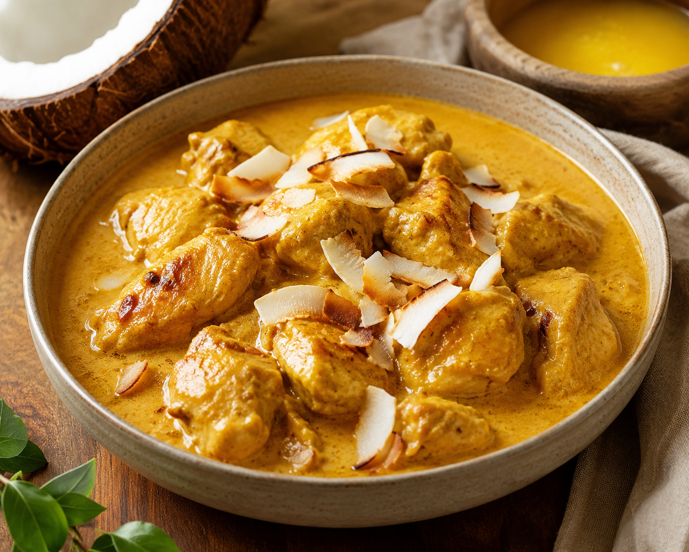 pollo al curry | chicken curry